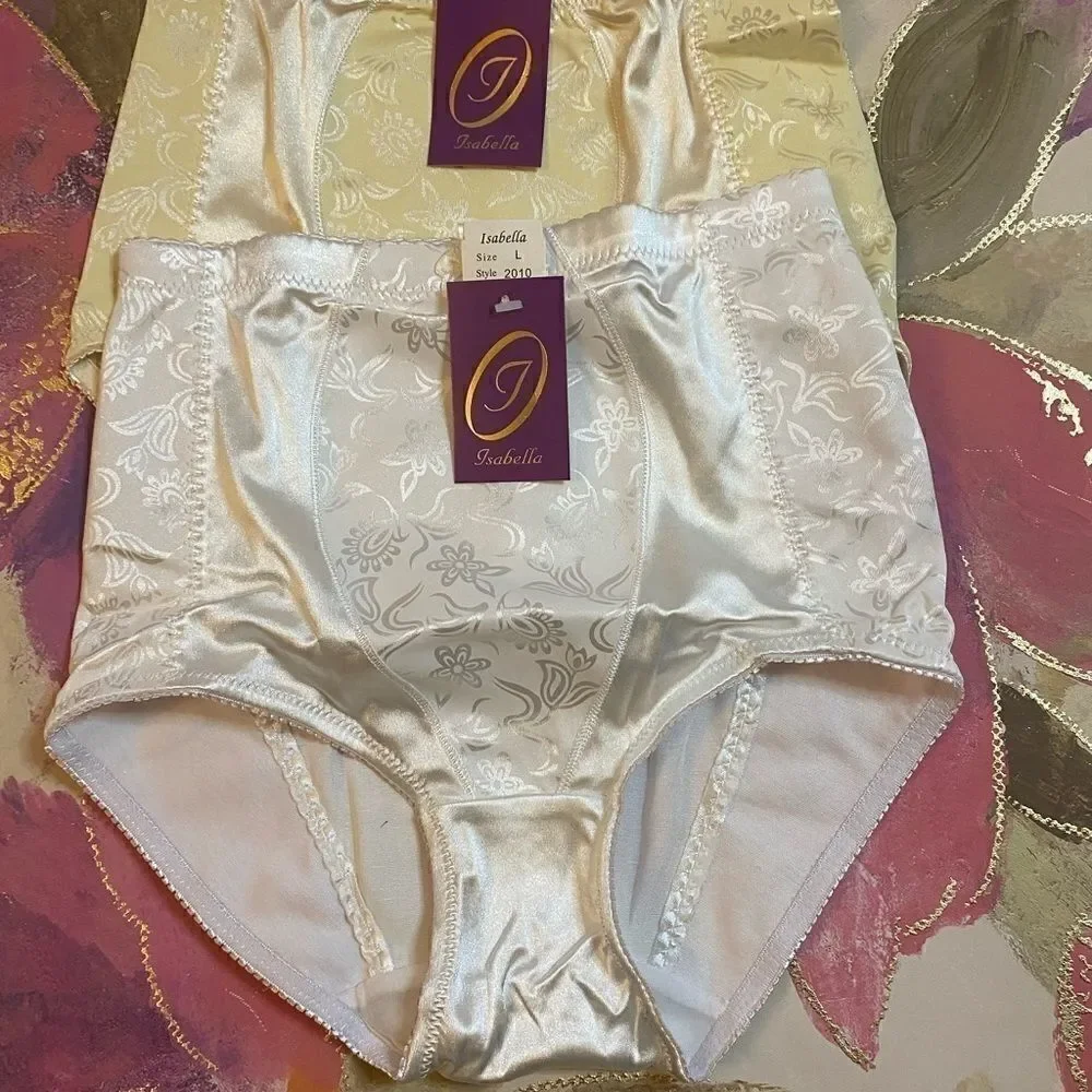 🛍Isabella assorted embroidery floral print sexy  Panties size:  M, L